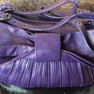 Betsy Johnson Purple Bow Purse!